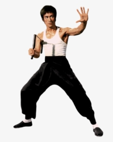 Bruce Lee Way Of The Dragon Kato Nunchaku Kung Fu - Transparent Bruce Lee Png, Png Download, Free Download