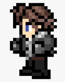 Final Fantasy Squall Sprite, HD Png Download - kindpng