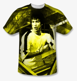 Transparent Bruce Lee Png - T-shirt, Png Download - kindpng