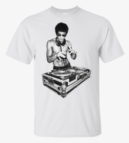 Dj Bruce Lee T-shirt - Bruce Lee Dj Shirt, HD Png Download, Free Download