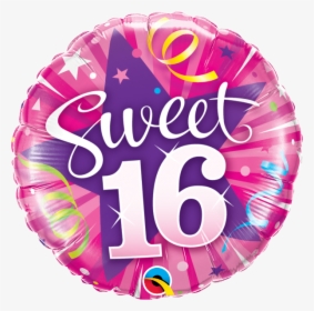 Hot Pink Sweet 16 Birthday Ba - Inflatable, HD Png Download, Free Download