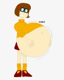 Full Clipart Stomach Full - Velma And Daphne Fanart, HD Png Download, Free Download
