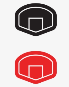 Basketball Backboard Png - Basketball Hoop Backboard Logo, Transparent Png, Free Download