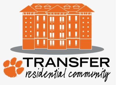 Transfer Residential Community Logo - Clemson Tiger Paw, HD Png Download, Free Download