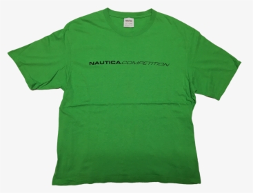 Transparent Blank Tshirt Clipart - Gildan Green Shirt Template, HD Png Download, Free Download