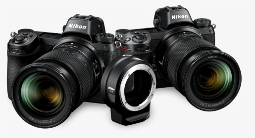 Z 6, Z 7, And Mount Adapter Ftz Product Cluster - Nikon Z7 Shots, HD Png Download, Free Download