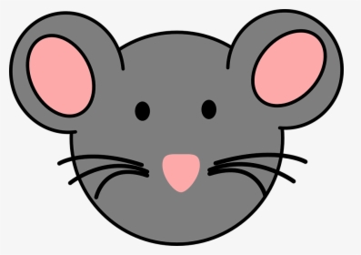 Mammal Clipart Animal Heads - Mouse Face Clipart, HD Png Download, Free Download