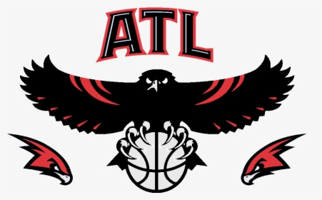 Download Atlanta Hawks Png Free Download For Designing - Basketball Teams Logo Png, Transparent Png, Free Download
