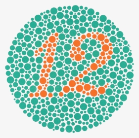Ishihara 1 - Colour Blind Test, HD Png Download, Free Download