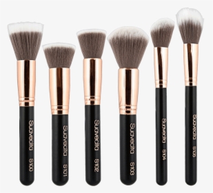 Transparent Makeup Products Png - Makeup Brushes Set Png, Png Download, Free Download