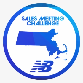 New Balance Global Sales Meeting Logo - Massachusett Map Transparent, HD Png Download, Free Download