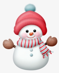 Transparent Snowman Clipart Png - Muñeco De Nieve Animado, Png Download, Free Download