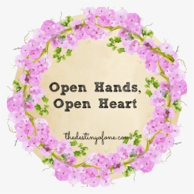 Transparent Open Giving Hands Clipart - Floral Design, HD Png Download, Free Download