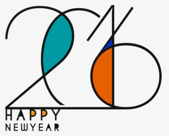 Transparent Happy New Year 2016 Png - Circle, Png Download, Free Download