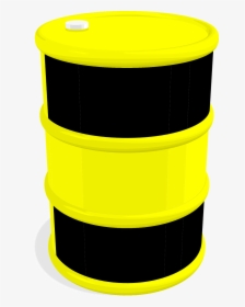 Yellow And Black Barrel, HD Png Download, Free Download