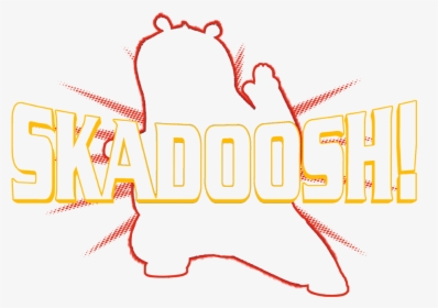 Kung Fu Panda Skadoosh T Shirt Logo, HD Png Download, Free Download