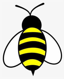 Bee Flying Vector Honey Transparent Clipart Free Ya - Clip Art Bumble Bee, HD Png Download, Free Download
