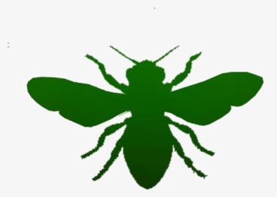 Flying Bee Png Transparent Images - Silhouette Bee Clip Art, Png Download, Free Download