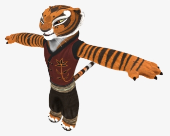 Kung Fu Panda Clipart Red Panda - Kung Fu Panda Wii Tigress, HD Png Download, Free Download