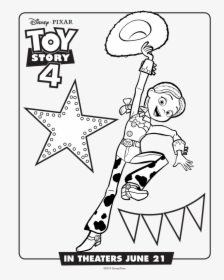 Toy Story 4 Jessie - Jessie Toy Story 4 Coloring Pages, HD Png Download, Free Download