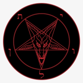 Download Bible Of Satanic - Transparent Sigil Of Baphomet, HD Png Download, Free Download