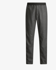 Joseph, Ennis Pinstripe Wool Trousers, In Charcoal - Trousers, HD Png Download, Free Download