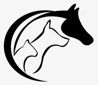 Dog Walker In Southport - Cat Dog And Horse Silhouette Png, Transparent Png, Free Download