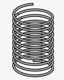 Metal Spring Cliparts - Coil Spring Clip Art, HD Png Download, Free Download
