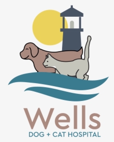 Wells Dog And Cat Hospital - Illustration, HD Png Download, Free Download
