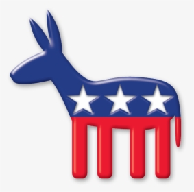 File - Rwb-donkey - Political Party Democratic, HD Png Download, Free Download