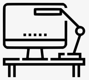 Computer Desk - Icon, HD Png Download, Free Download