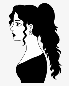 Pioneer Clipart Silhouette - Woman Clip Art Black And White, HD Png Download, Free Download