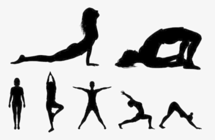 Woman Yoga Png - Transparent Background Yoga Clipart Png, Png Download, Free Download