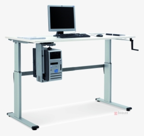 Height-adjustable Computer Desk Move - Výškovo Nastaviteľný Stôl, HD Png Download, Free Download