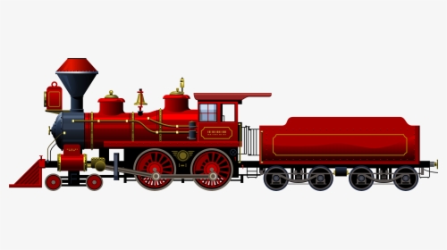 Clipart Train Transparent Background - Steam Train Png, Png Download, Free Download