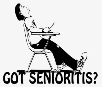 Senioritis - Senior Year Clip Art, HD Png Download, Free Download
