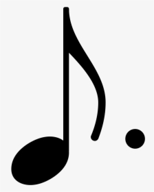 Dotted Eighth Note Symbol, HD Png Download, Free Download