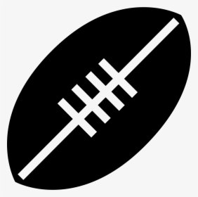 - Rugby Ball White Png Icon , Png Download - Rugby Ball, Transparent Png, Free Download