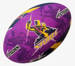 Melbourne Storm Rugby Ball, HD Png Download, Free Download
