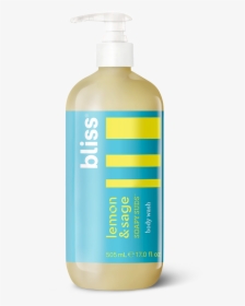 Bliss Lemon & Sage Soapy Suds - Bliss Lemon Sage Body Wash, HD Png Download, Free Download
