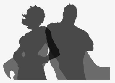Superhero Silhouette Png, Transparent Png, Free Download