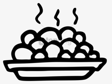 Plate Clipart Clear Background - Food Plate Png Icon, Transparent Png, Free Download