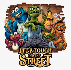 Sesame Street Gangster Shirt, HD Png Download, Free Download