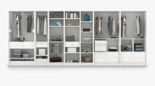 Cupboard Closet Png - Wardrobe Inside Png, Transparent Png, Free Download