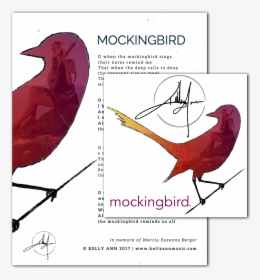 Mockingbird By Kelly Ann - Parrot, HD Png Download, Free Download