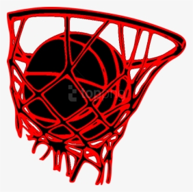 Basketball-hoop - Net Basket Ball Png, Transparent Png, Free Download