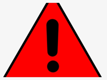 Danger Clipart Warning Sign - Red Warning Clipart, HD Png Download, Free Download