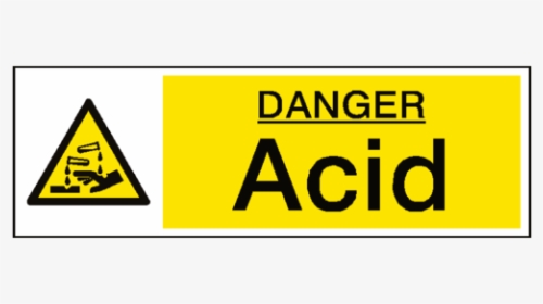 Danger Acid Sign, HD Png Download, Free Download
