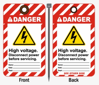 Danger Do Not Operate Lockout Tags, HD Png Download, Free Download