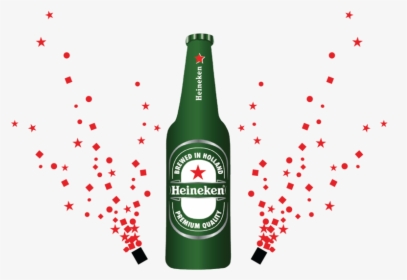 Heineken Stickers Final-04 - Beer Bottle, HD Png Download, Free Download